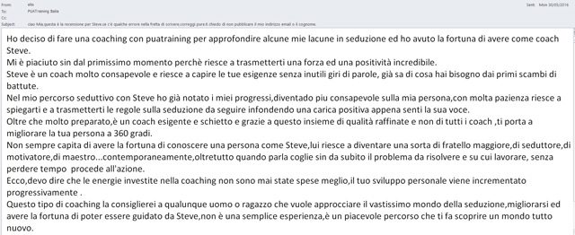 Recensione Coaching a Lungo Termine con Steve Maister