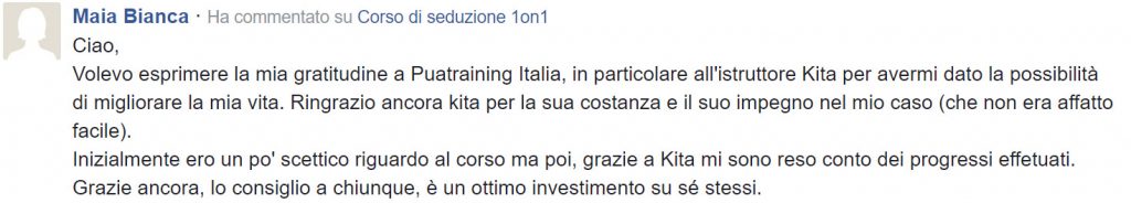 feedback 1on1 Ottobre 2016