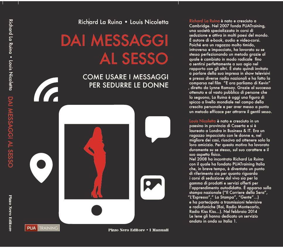 Vuoi imparare il Chat Game per capire Quali Messaggi Scrivere a una Ragazza? Prendi una copia del libro: Dai Messaggi al Sesso e vai a colpo sicuro!