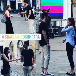 Sbagliando si impara! Guarda la differenza di linguaggio del corpo nel primo approccio (ad inizio corso di seduzione) e nel secondo / terzo approccio..